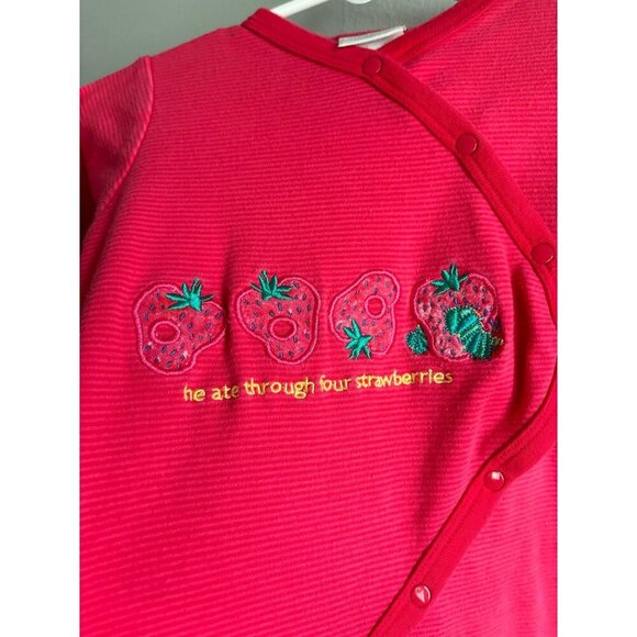 2002 carters x Eric Carle the very hungry caterpillar sleeper 3/6M - Picture 7 of 9